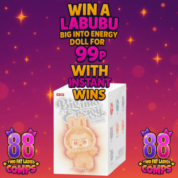 LABUBU BIG INTO ENERGY DOLL WITH INSTANT WINS