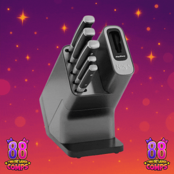 WIN A SET OF NINJA FOODI STAY SHARP KNIVES FOR 49P (£160 CASH ALT)